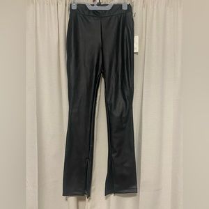 faux leather pants